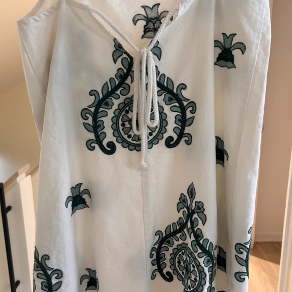 Summery Zara white and green dress - Picture 3 of 5